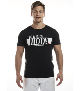 Camiseta Be A Judoka Negra