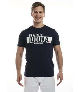 Camiseta Be A Judoka Azul Marino